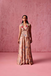 PRINTED ONE SIDE DORI JACKET TOP FLAP PANT